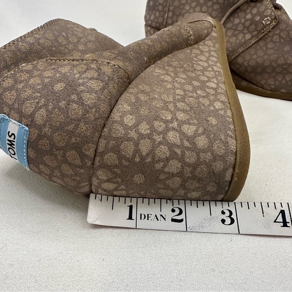 TOMS Wedge Ankle Boot Tan Women’s 12 - Picture 12 of 12